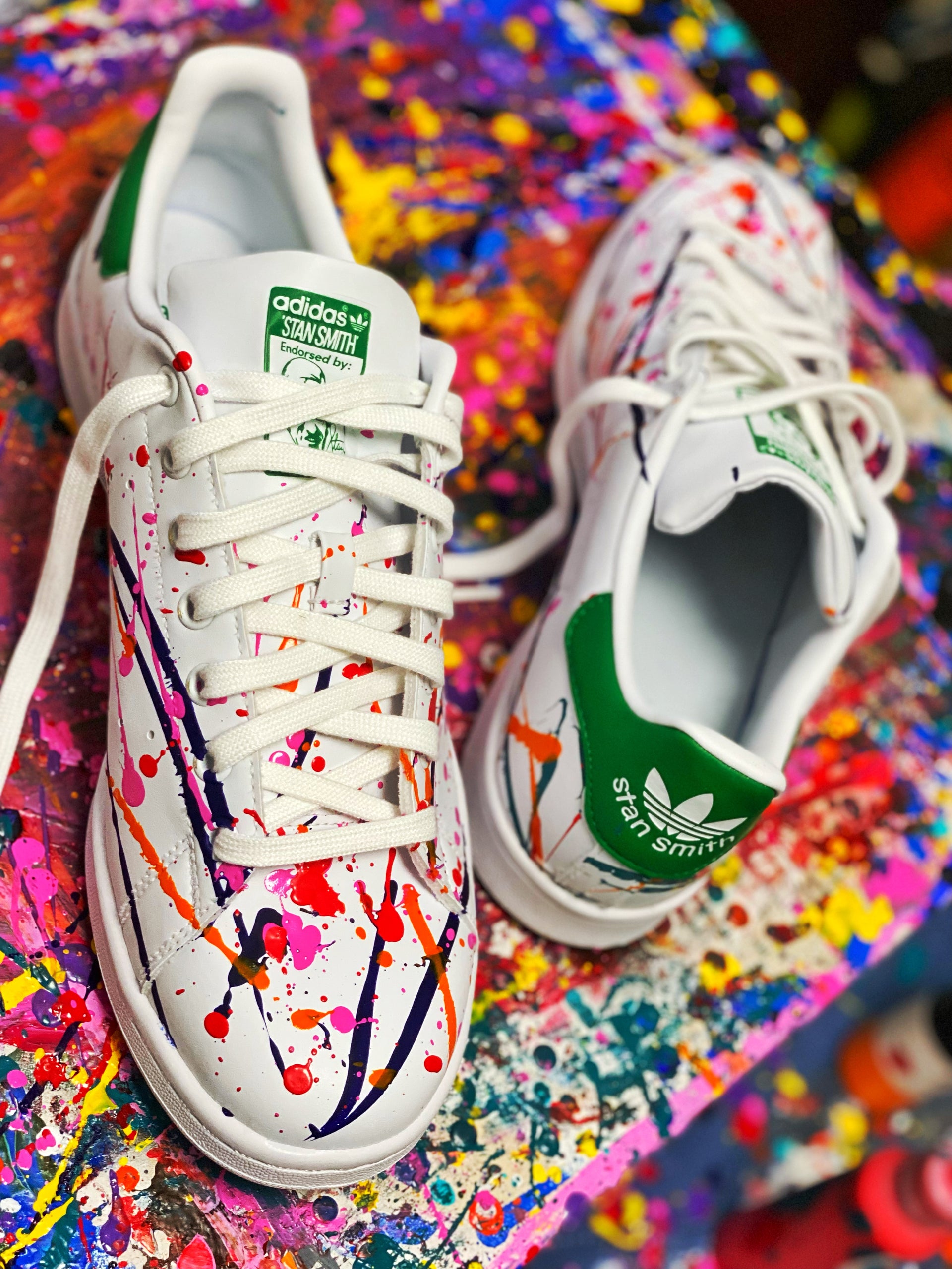 CUSTOM STAN SMITH SHOES – The Artist Jesse