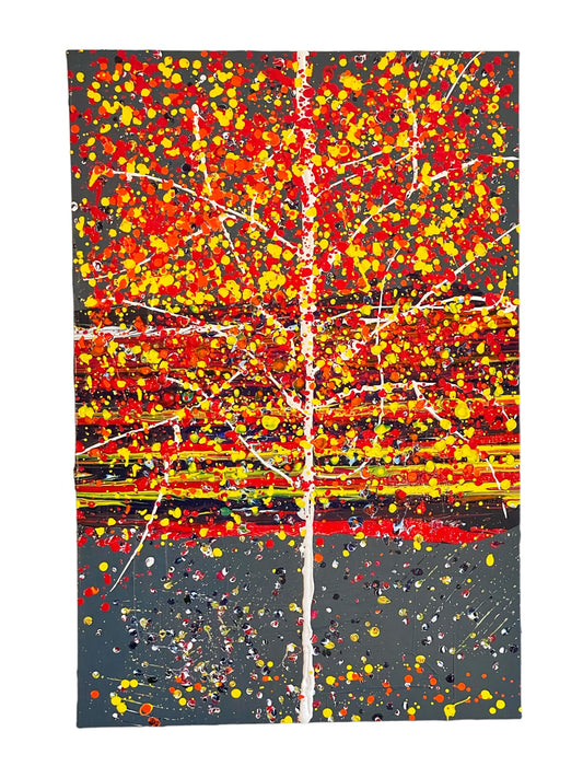 RED BURST (PRINT)